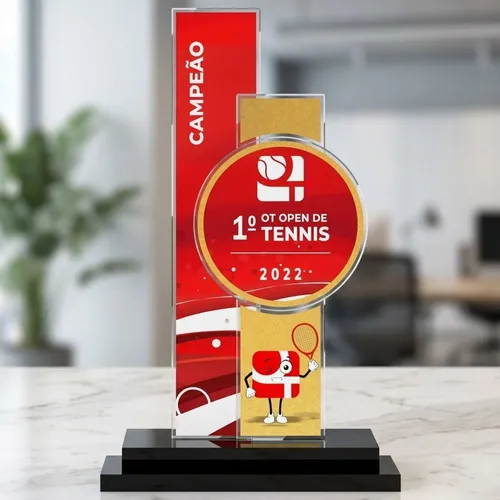 TROFÉU DE ACRÍLICO-TRA35