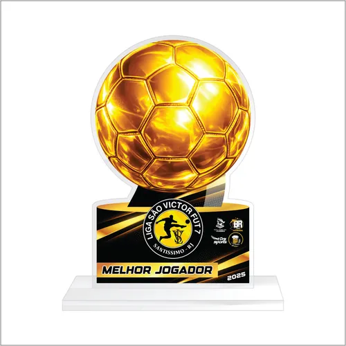 TROFÉU DESTAQUE-BOLA SÉRIE OURO