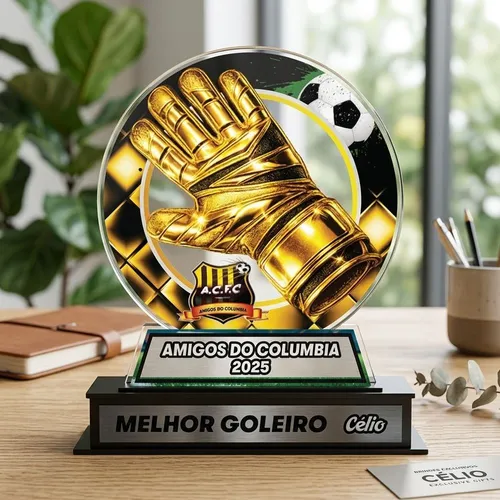 TROFÉU DESTAQUE-LUVA LINHA PREMIUM