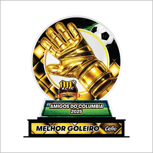 TROFÉU DESTAQUE-LUVA LINHA PREMIUM