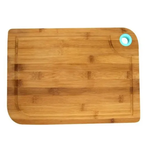 Tábua de Corte em Bambu Com Calha Para Salmora -BBL58