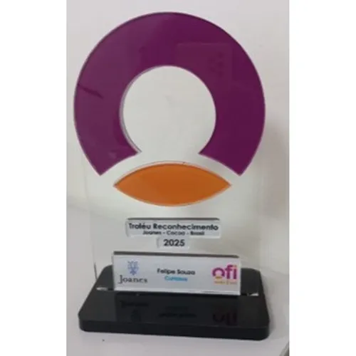 Troféu em Acrílico -061ACV