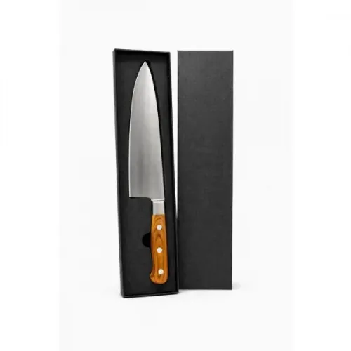 FACA PREMIUM EM MADEIRA / INOX-UD-02063