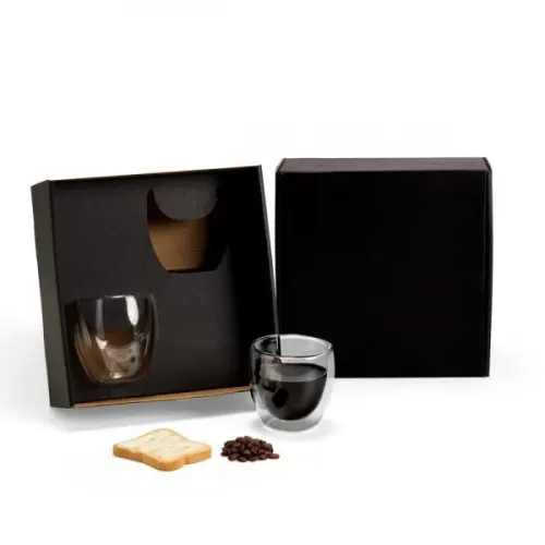 CONJ. DE COPOS COM PAREDE DUPLA - 2 PÇS-VI-01252