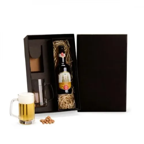 CONJ. CANECAS PARA CERVEJA E ESPAÇO PARA GARRAFA - 2 PÇS-VI-18362