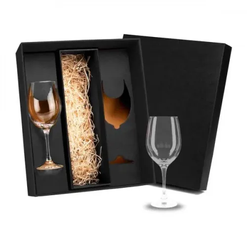 JOGO DE TAÇAS DE VIDRO PARA VINHO 490 ML - 2 PÇS-VI-18612