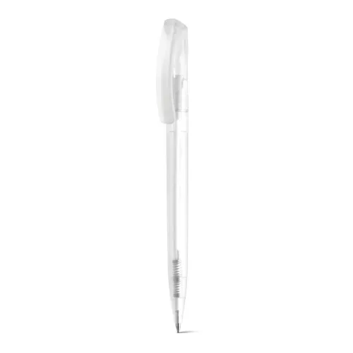 WAVE FROST. Esferográfica com acabamento frost e tinta Dokumental® BRANCO-31012-BRA WAVE FROST. Esferográfica com acabamento frost e tinta Dokumental® BRANCO-31012-BRA