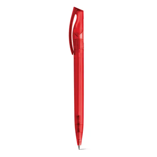 WAVE FROST. Esferográfica com acabamento frost e tinta Dokumental® VERMELHO-31012-VM WAVE FROST. Esferográfica com acabamento frost e tinta Dokumental® VERMELHO-31012-VM