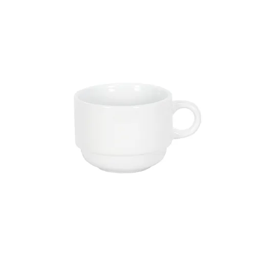 Xícara cerâmica branca 180 ml-LN630JS0013