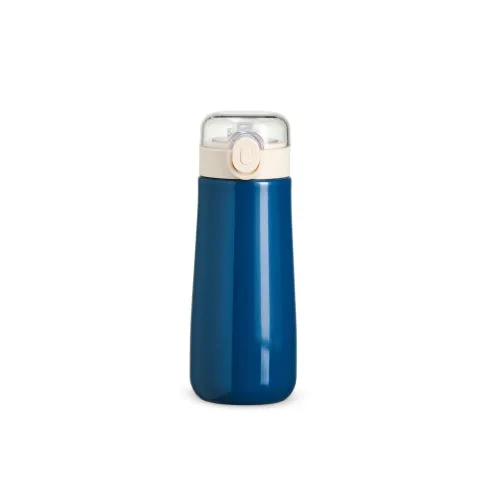 Garrafa Térmica Inox 500ml AZUL-$@08106-AZU Garrafa Térmica Inox 500ml AZUL-$@08106-AZU