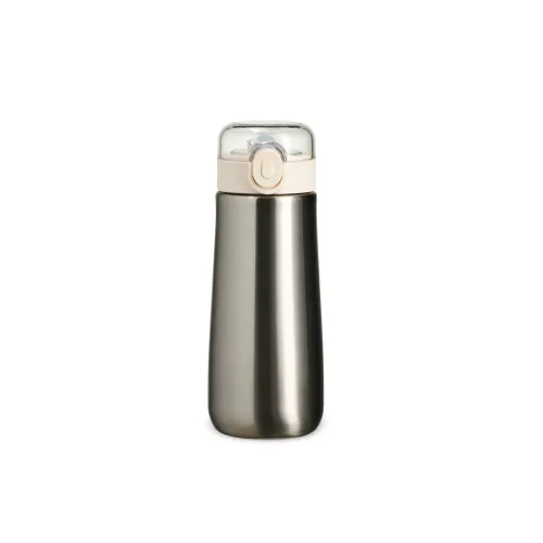 Garrafa Térmica Inox 500ml INOX-$@08106-INO Garrafa Térmica Inox 500ml INOX-$@08106-INO