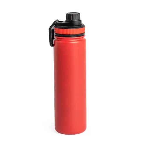 Garrafa Térmica 650ml VERMELHO-$@10870-VM Garrafa Térmica 650ml VERMELHO-$@10870-VM