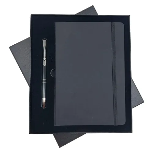 Kit Personalizado Bloco com Caneta em Caixa-FB-A5BOX2