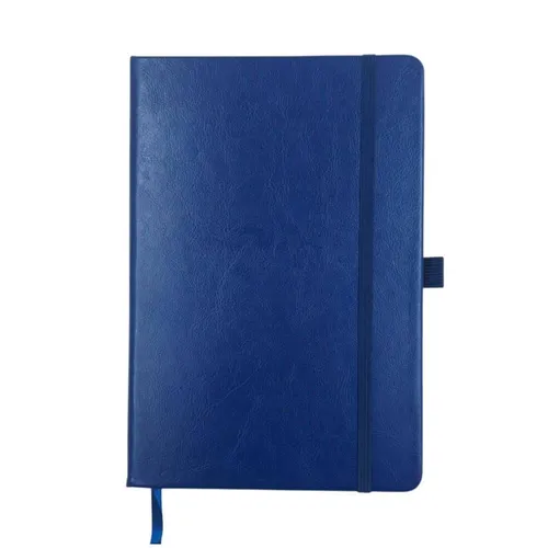 Bloco tipo Moleskine A5 em Couro Sintético Personalizado-FB-MA5NP