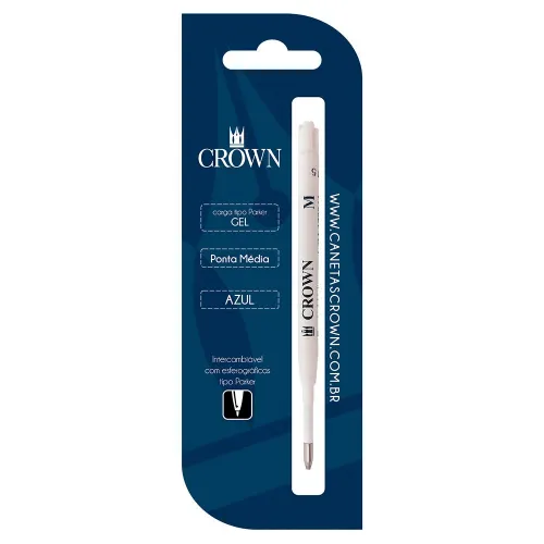 CARGA GEL TIPO PK C/1 BLISTADA CROWN-CA17004