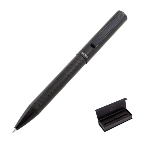 CANETA CROWN BLACK VITTON ESF PRETA- KIT-DI10005KT