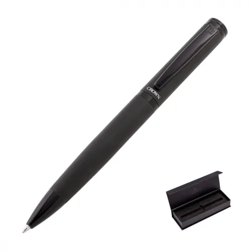CANETA CROWN BLACK LION ESF PRETA- KIT-DI10009KT