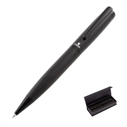 CANETA CROWN BLACK POWER ESF PRETA- KIT-DI10010KT