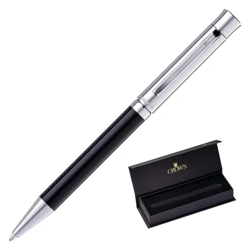 CANETA CROWN JAZZ ESF PRETA-DI10057