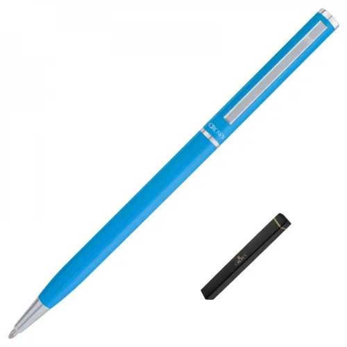 CANETA CROWN HAWAI ESF AZUL CLARO- KIT-DI10089NKT
