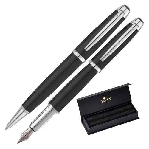 CANETA CROWN DREZDEN SILVER CONJ ESF + TINT- KIT-DI89999KT