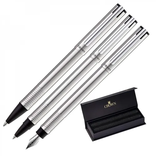 CANETA CROWN IRON CONJ ESF + ROL + TINT-DI92801
