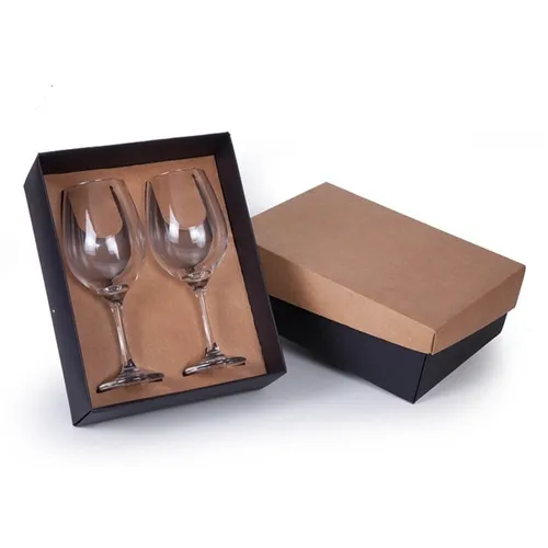 Taças de Vidro para Vinho Personalizadas 490 ml 2 pç-FB-7056BOX2