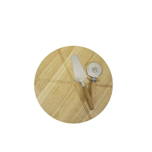 #kit pizza com 2 peças e tábua em madeira-13330