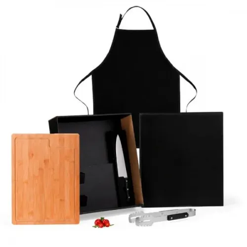 KIT PREMIUM PARA CHURRASCO - 4 PÇS-KT-90556