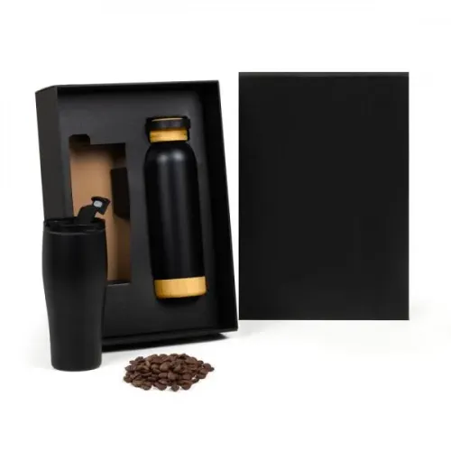 KIT COPO DUPLA CAMADA E GARRAFA - 2 PÇS-KT-90568