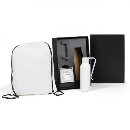 KIT MOCHILA, GARRAFA E FONE BLUETOOTH - 3 PÇS-KT-90578