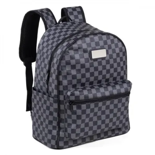 MOCHILA EM PVC - XADREZ-MA-02101