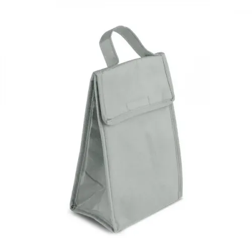 BOLSA TÉRMICA EM TNT 80G/M² - CINZA - 27X17X10,5 CM-MA-15302