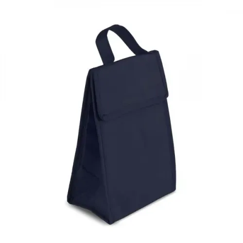 BOLSA TÉRMICA EM TNT 80G/M² - AZUL - 27X17X10,5 CM-MA-15303