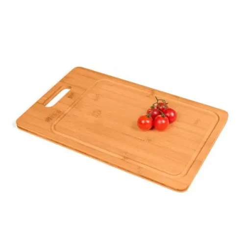 TABUA EM BAMBU RETANGULAR - 37X22X1,2 CM-TA-05003