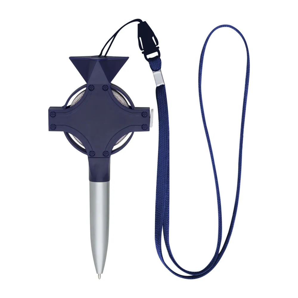 ?Caneta Plástica com Fita Métrica