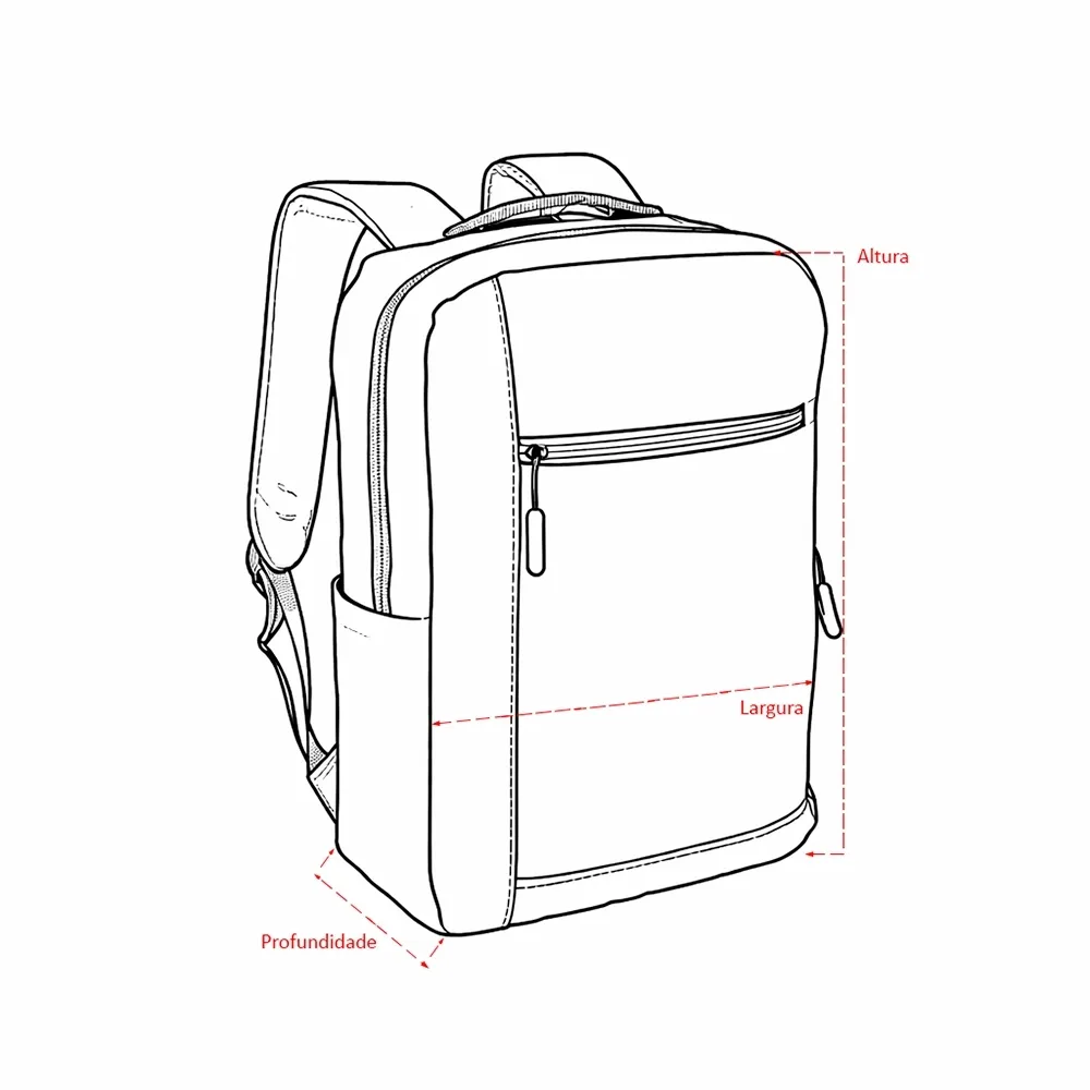 Mochila Poliéster 15L