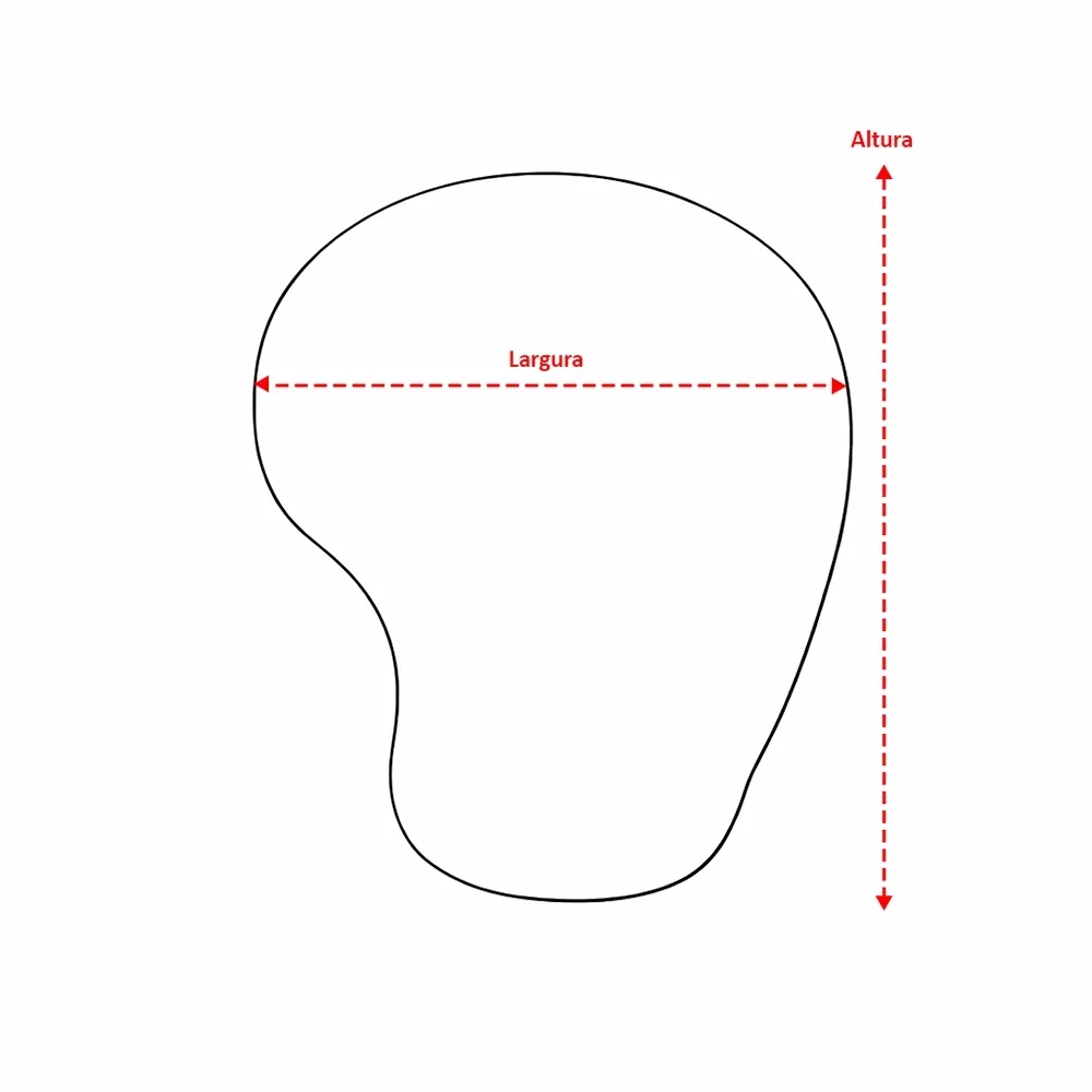 Mouse Pad Ergonômico