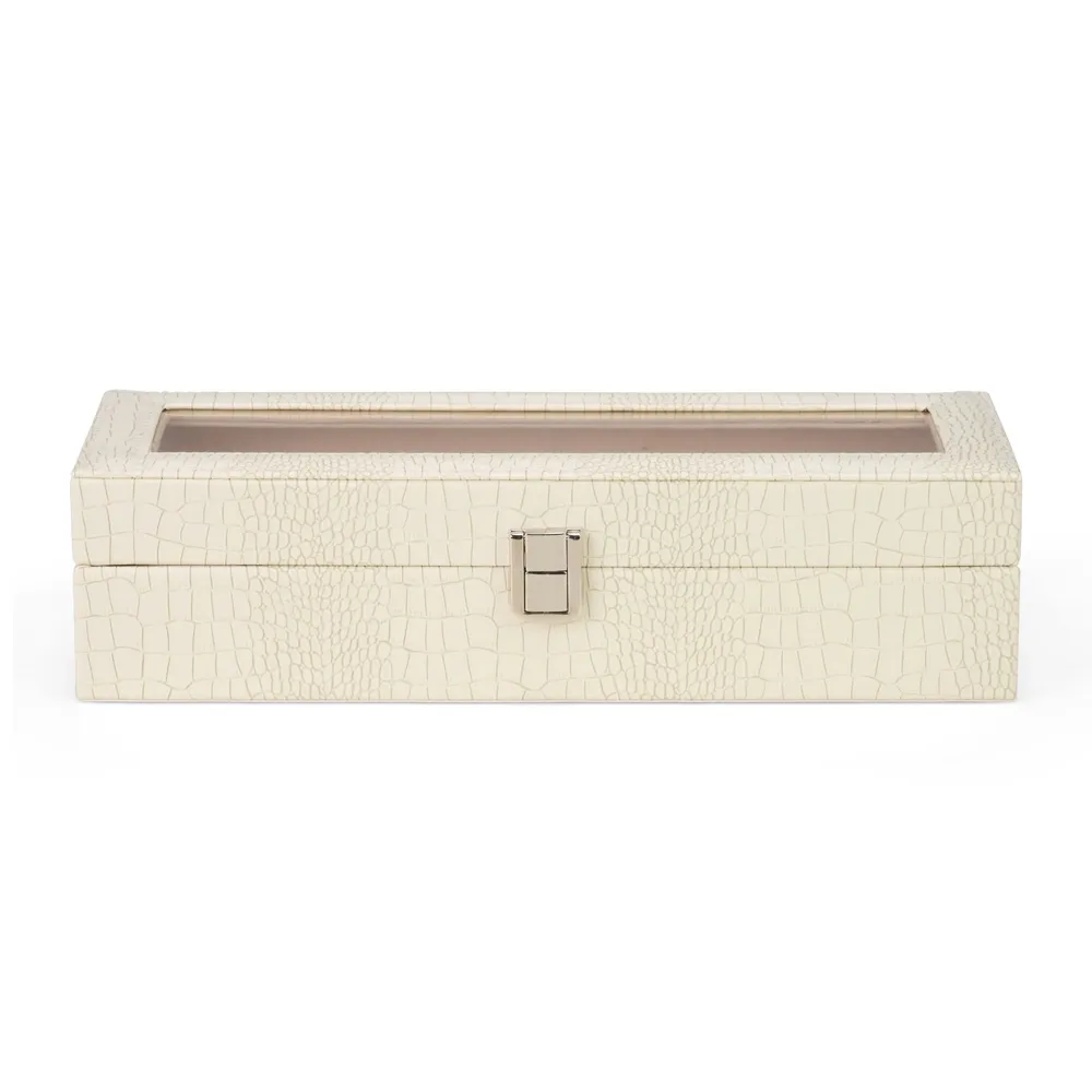 Porta-Relógios com 6 Divisórias