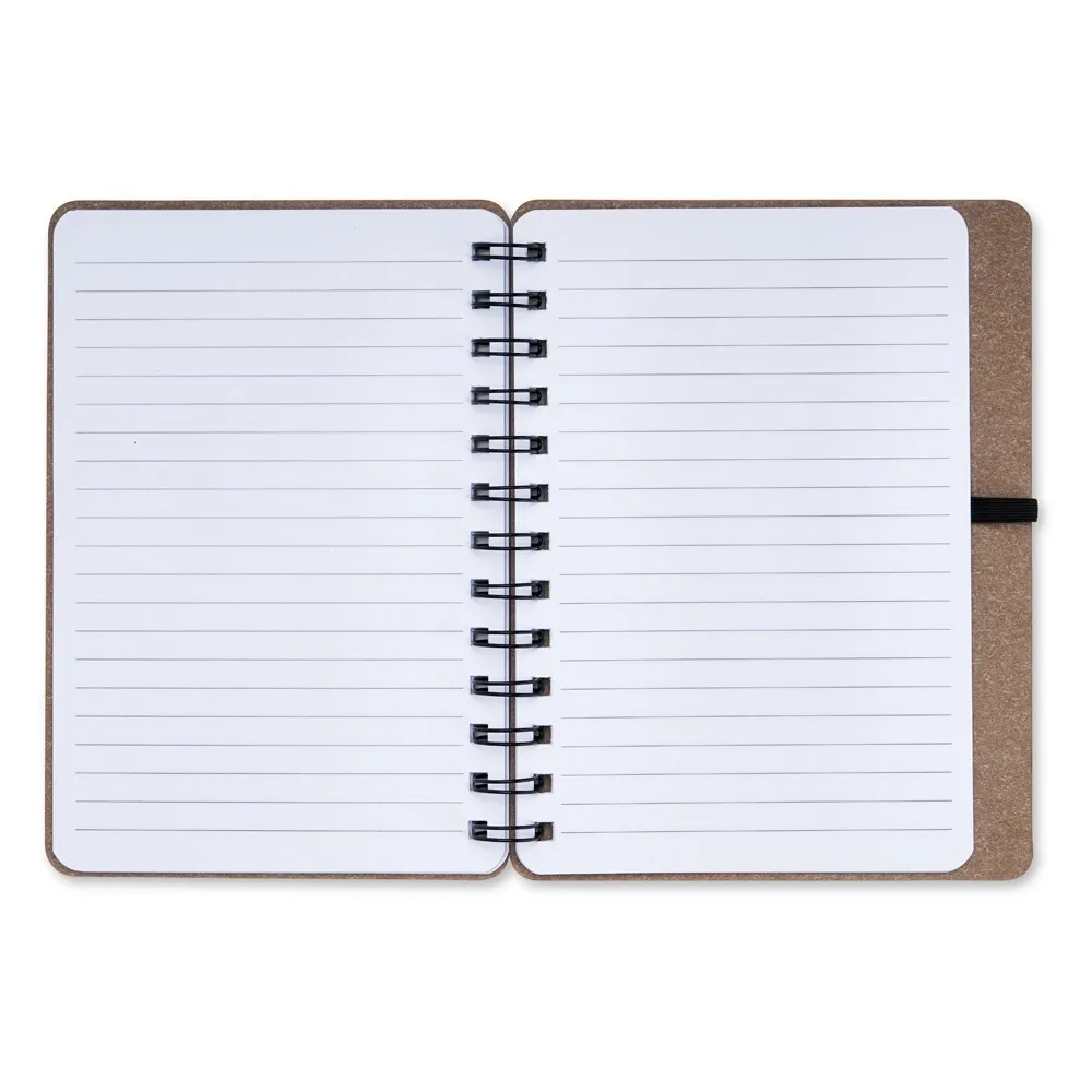 Caderno Kraft B6 com Porta Caneta