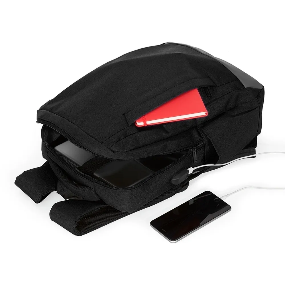 Mochila de Nylon USB