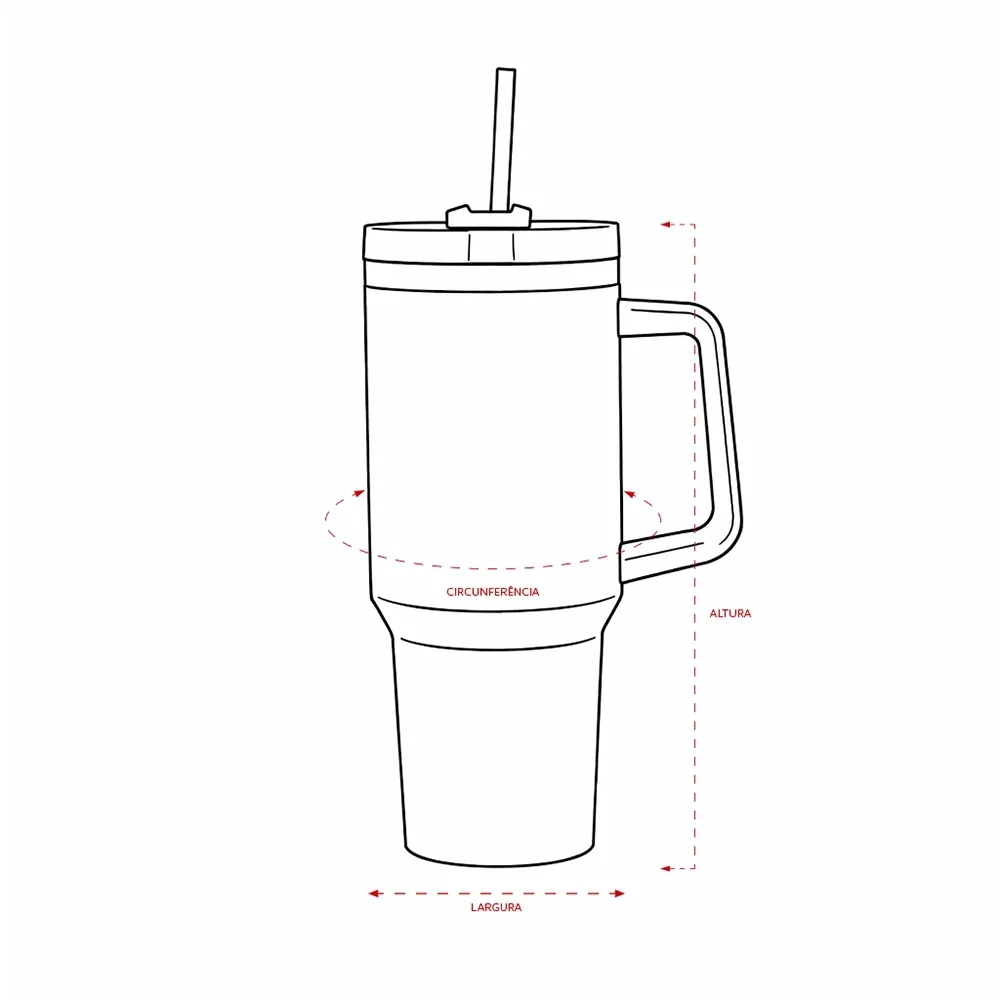 Caneca Térmica 1,2L