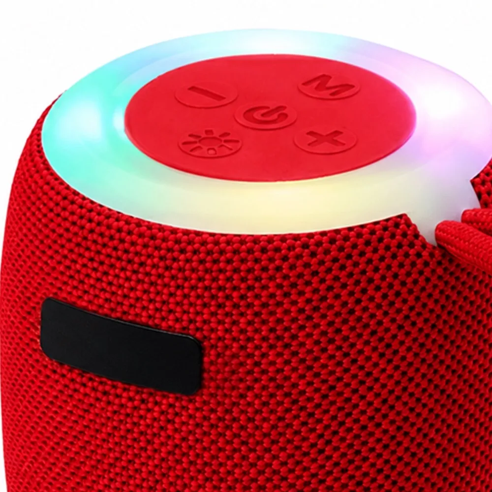 Caixa de Som Multimídia TWS com Luzes RGB