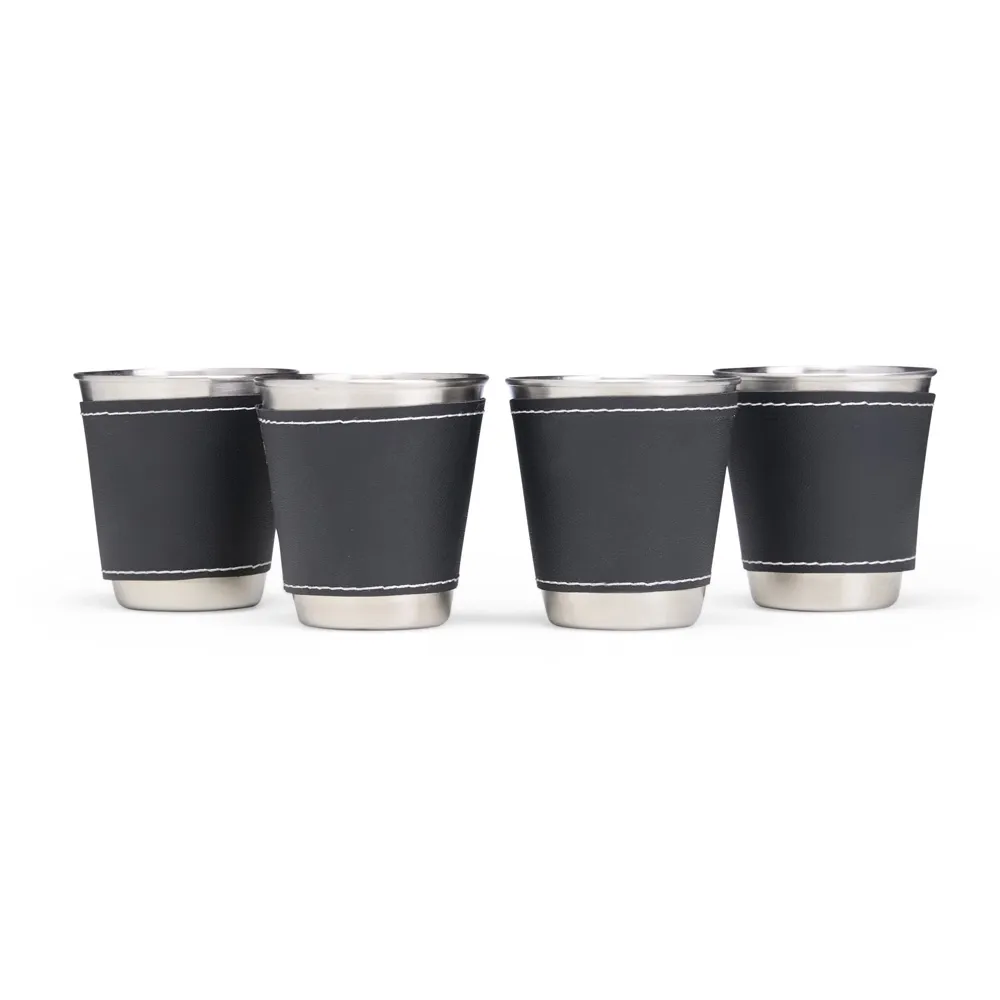 Kit Copo Inox 50ml 4 Peças 