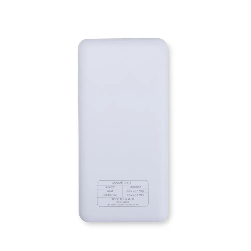 Power Bank 10.000mAh com Indicador LED