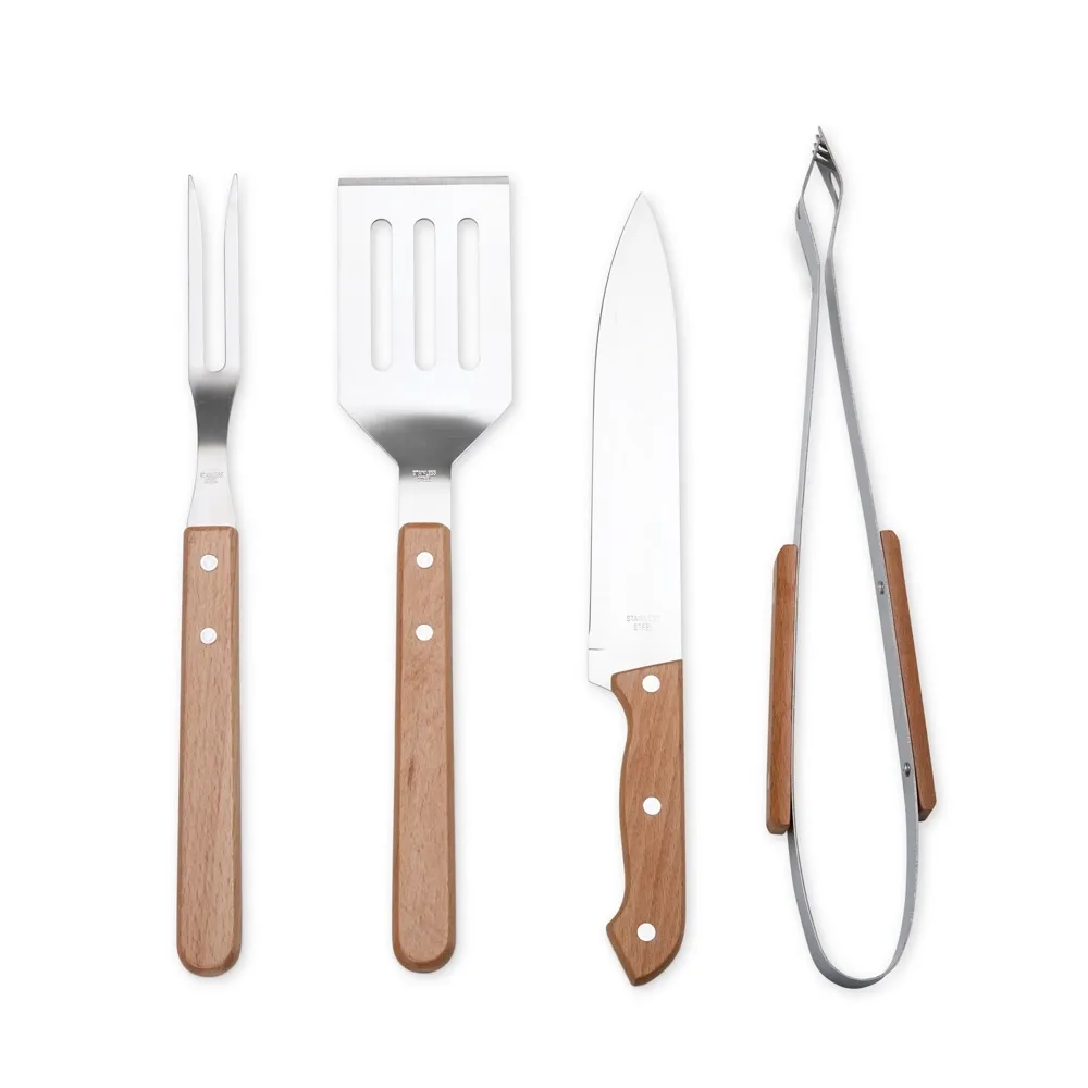 Kit Churrasco 4 Peças 