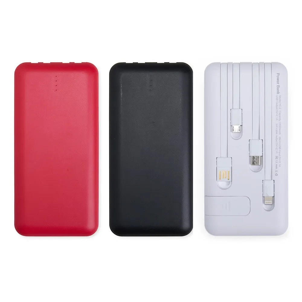 Power Bank 10.000mAh com Lanterna e Multissaídas