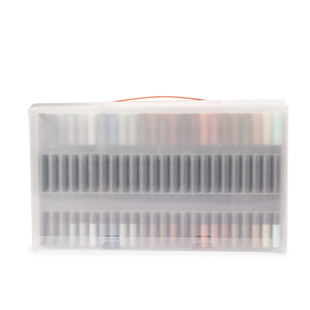 Kit Canetinhas Ponta Dupla 144 Cores 