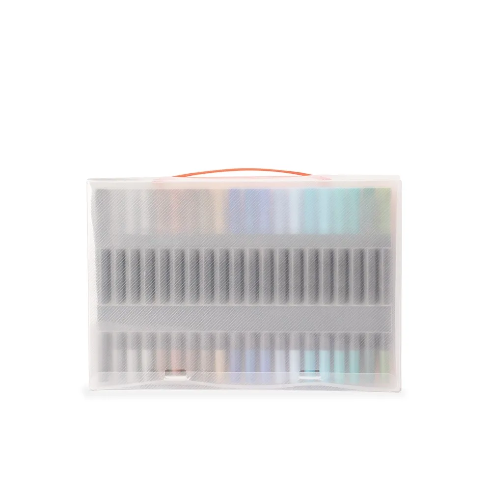 Kit Canetinhas Ponta Dupla 60 Cores 