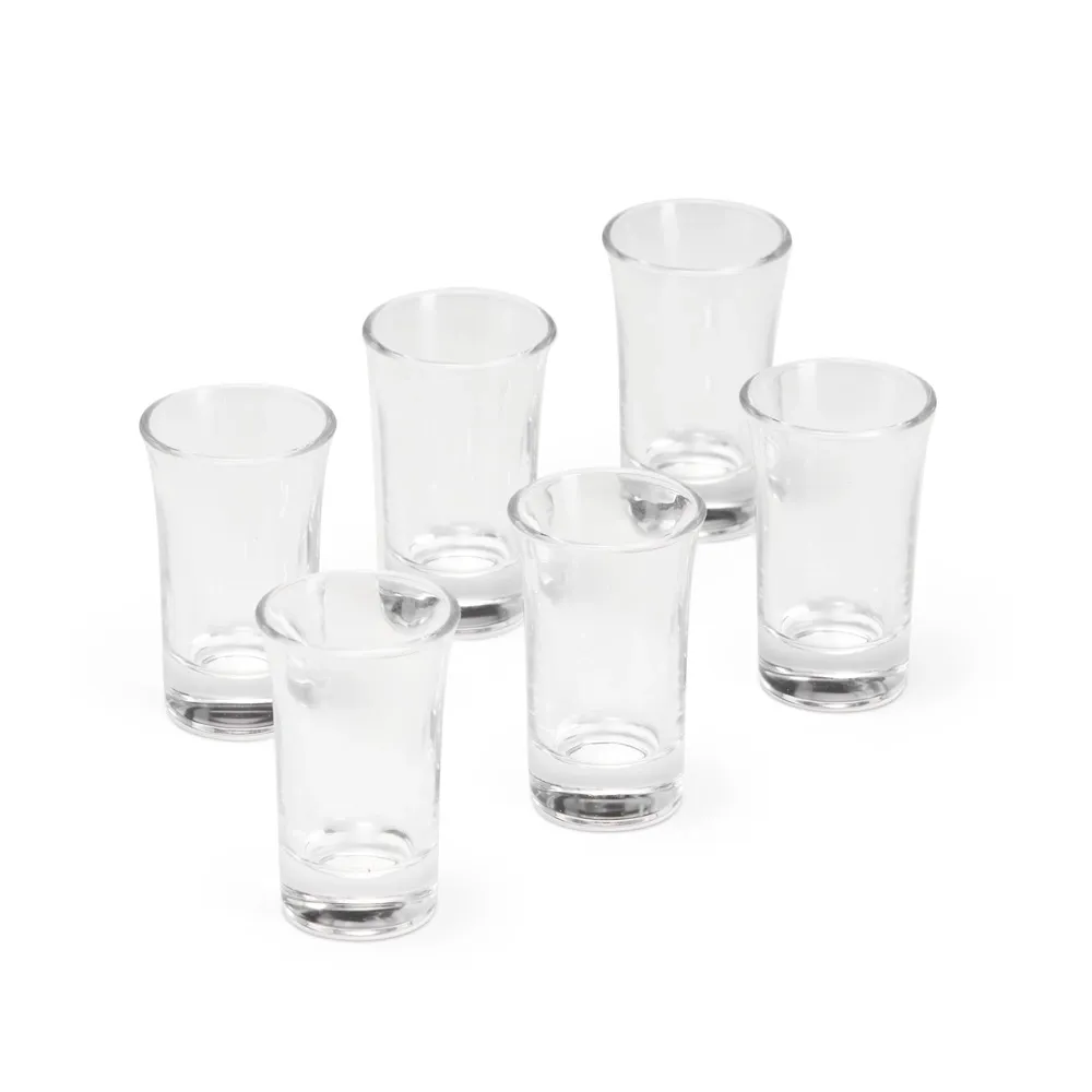 Kit Copo Vidro 50ml 6 Peças